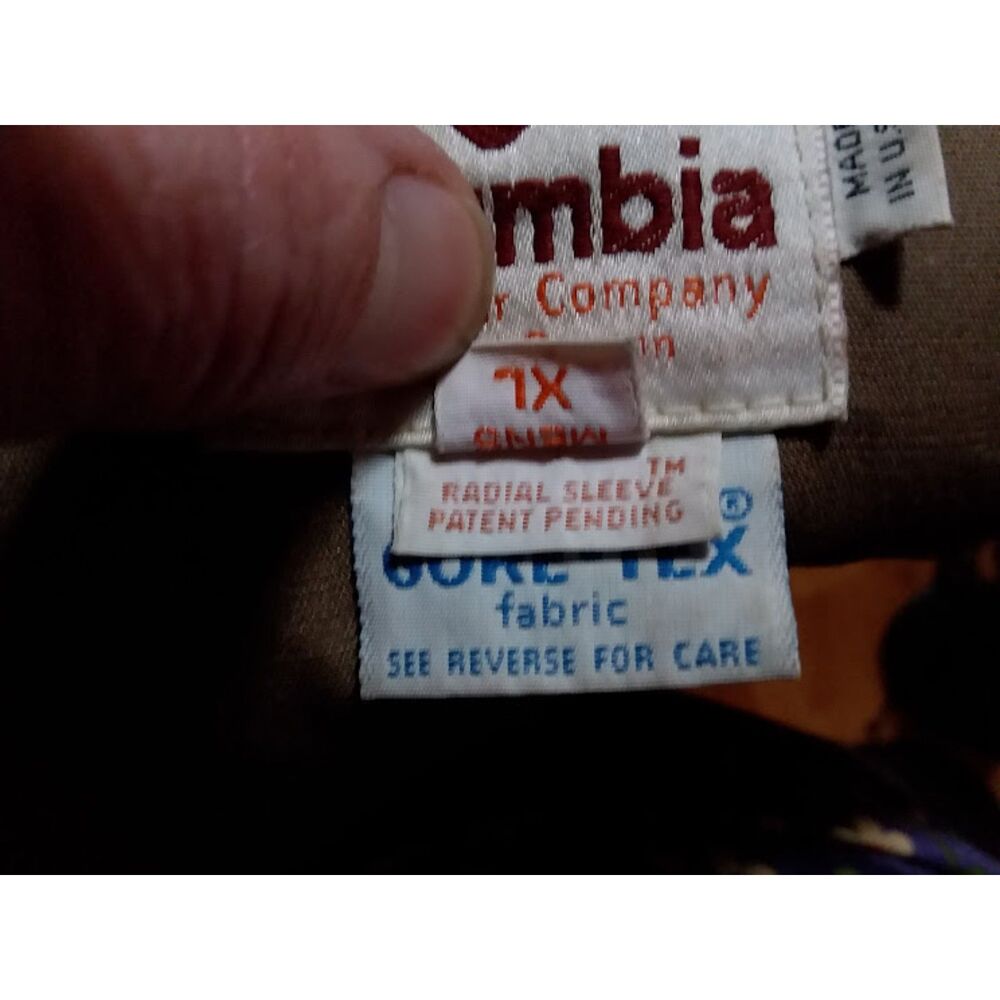 Vintage Columbia Gore-Tex Hunting XL Men's Coat Made in USA - Picture 13 of 15
